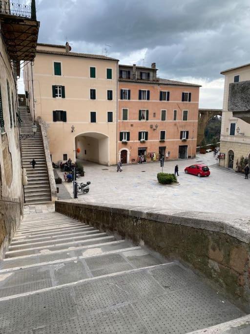 La Sorpresa Sul Bastione With Panoramic Balcony Appartement Pitigliano Buitenkant foto