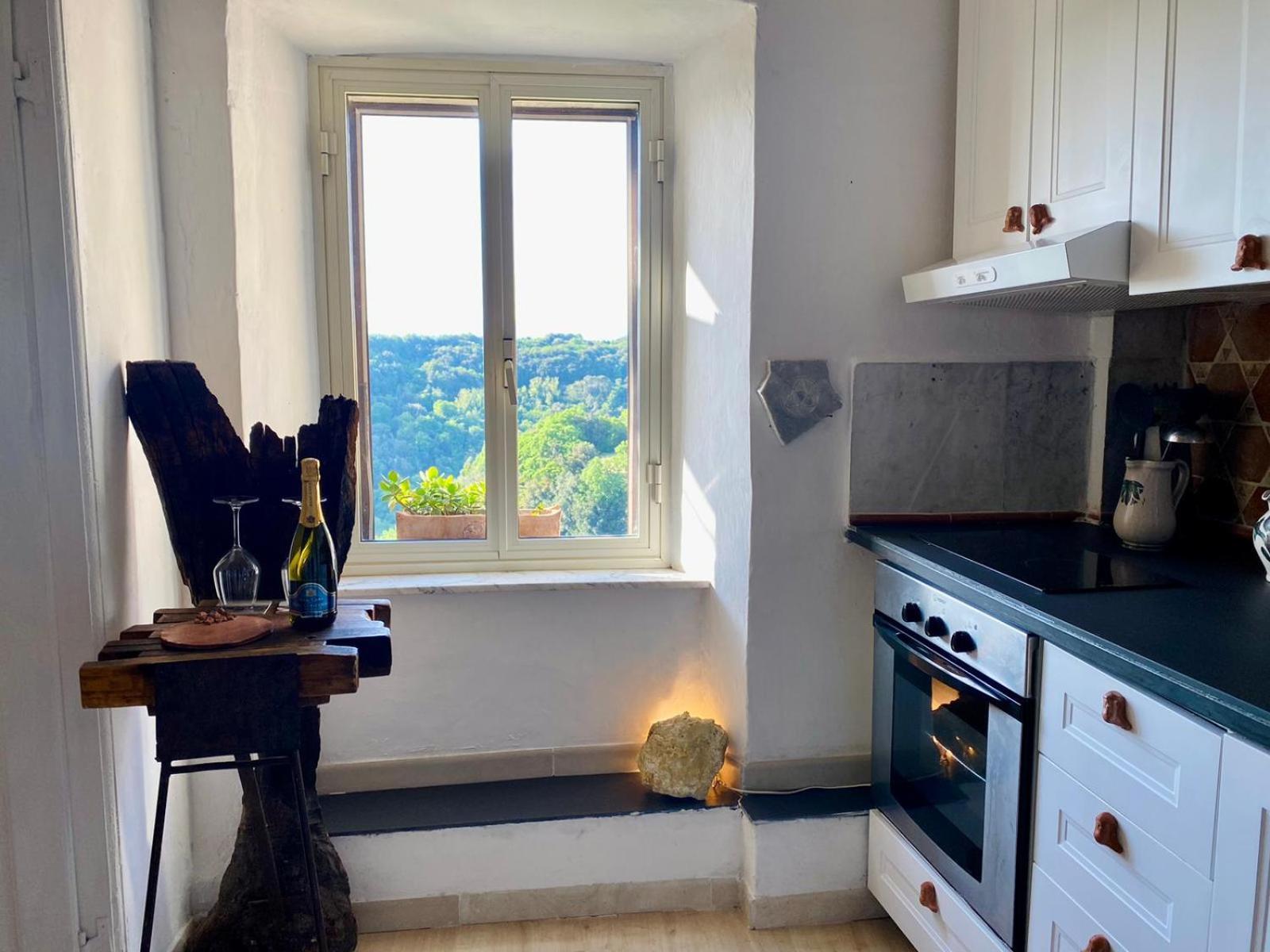 La Sorpresa Sul Bastione With Panoramic Balcony Appartement Pitigliano Buitenkant foto